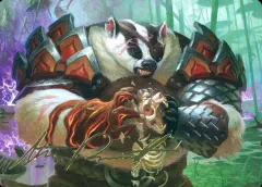 【中古】アニメ系トレカ 27/54[レア]：Hugs  Grisly Guardian(アーティスト金箔押しサイン入り)