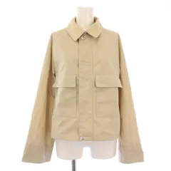 マッキントッシュフィロソフィー MACKINTOSH PHILOSOPHY GREY LABEL ステンカラージャケット ナイロン アウター ショート丈 コーデュロイ 切替 裏地チェック柄 2 ベージュ /BBのサムネイル