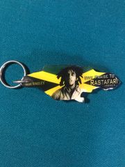 キーホルダー　JAMAICA ジャマイカ bob marley ボブマーリー reggae レゲエ  ラスタ ラスタカラー RASTA