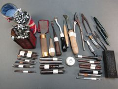 レザークラフト　工具セット　刻印多数
