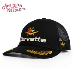 American Needle アメリカンニードル Corvette メッシュキャップ 帽子 ベースボールキャップ ローキャップメンズ レディース
