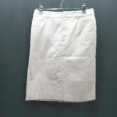 ◇ PROPORTION BODY DRESSING カジュアル シンプル オフィス 膝丈 タイト スカート サイズ3 アイボリー レディース E  【1310130028867】