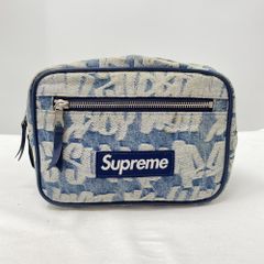 Supreme ボディバッグ デニム ジャガード ロゴ - メルカリ