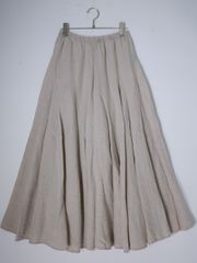 MAISON DE VACANCESメゾンドバカンス L'Appartementアパルトモン購入2021SS LINEN SKIRTリネンスカート【フリー】【LSKA78591】