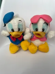 昭和レトロ　東京ディズニーランド　ドナルド　デイジー　２体セット