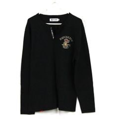 F-0057　GO-COO!! ロングTシャツ　黒　Mサイズ