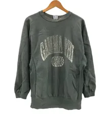 チャンピオン Champion 90's 90年代 ヴィンテージ vintage 刺繍タグ リバースウィーブ REVERSE WEAVE カレッジプリント アメリカ製 MADE IN USA スウェット グリーン Lサイズ 101MT-5026