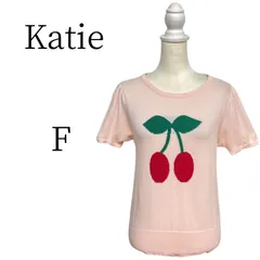 Katie ケイティ ピンク 半袖 Tシャツ・カットソー FREE SIZEのサムネイル