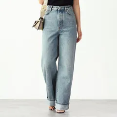 ロエベ　2024春夏　ハイウエスト　デニムパンツ　36 LOEWE_SS24_MW_SHOW_RUNWAY_LOOK