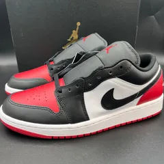 2025年最新】jordan1 low bredの人気アイテム - メルカリ