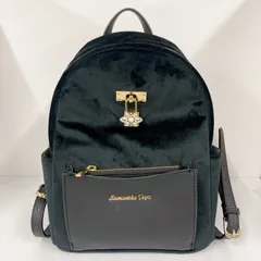 ●美品 Samantha Vega リュック サマンサベガ 黒 ブラック【バッグ】【2】