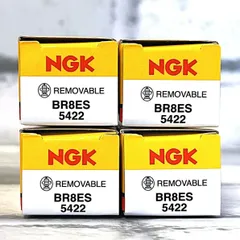 NGK BR8ES (5422) 4個セット 新品 送料込 カワサキ KSR-2 (90.3～) KMX80B 適合