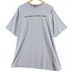 古着 ラルフローレン Ralph Lauren POLO JEANS COMPANY 半袖 ロゴTシャツ USA製 メンズXL/eaa251501