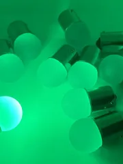 デコトラ屋  正規品 高輝度 S25 BA15S 24Vトラック専用 平行ピン サイドマーカー バスマーカー ナマズ デコトラ レトロ LEDバルブ 球 6個SET Aタイプ