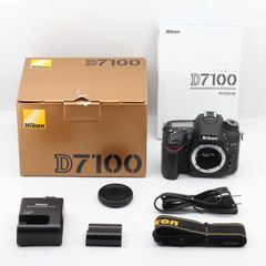 ショット数わずか7400・元箱付き■美品■ Nikon ニコン デジタル一眼レフカメラ D7100 ボディ