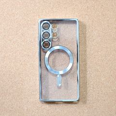 Galaxy s25 ultra用　スマホケース(シルバーメッキ）