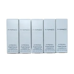 MAC マック ハイバーリアル フレッシュ キャンバス クレンジングオイル 15ml ×5個セット クレンジングのサムネイル