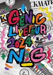 [신품 미개봉] GENIC LIVE TOUR 2024 N_G(DVD2매 세트(스마프라 대응))(특전:비주얼 시트) GENIC(출연) 형식:DVD
