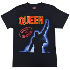 【土日も発送】QUEEN MadeInHeaven クイーン メイド・イン・ヘヴン  メンズ レディース ロックＴシャツ バンドＴシャツ ブラック 半袖 RockYeah