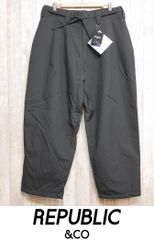 【新品:SALE】25 REPUBLIC WIDE EAZY PANTS - XLサイズ - Black 正規品 スノーボード ウェア パンツ ワイド