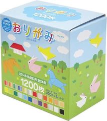 新品　未使用　協和紙工 折り紙 15cm角 24色 1200枚 お買い得
