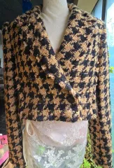 ZARA ザラ ツイード クロップド ブレーザー