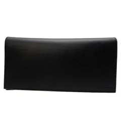 【美品】Paul Smith ポールスミス 財布 長財布 ロングウォレット 二つ折り財布 折り財布 ロゴ レザー ブラック 黒