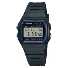 [カシオ] 腕時計 カシオ コレクション 【国内正規品】F-91W-1JH メンズ ブラック