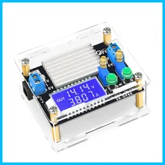 DROK 昇降圧コンバーター DC-DC 5.5-30Vから0.5-30V 4A 35W 調整可能 5V 12V 24V 安定電圧モジュール 高電力電圧昇降圧ボード 電源モジュール LCDスクリーン付けのサムネイル