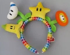 【中古】アクセサリー(非金属) バナナ＆ブーメラン＆スター＆フラワー(アイテム/マリオカート) カチューシャ 「スーパーマリオ」 ユニバーサル・スタジオ・ジャパン スーパーニンテンドーワールド限定