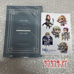 [미사용] 입장자 특전 극장판 Fate/Grand Order 신성원탁영역 카멜롯 FGO 영화 씰 텍스트 카드 Fate/stay night