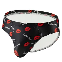 ブリーフ ショーツ 男性下着 メンズ ビキニブリーフ セクシー プリント ツルツル 速乾 かっこいい おしゃれ シンプル 快適 柄物 スポーツ 大きいサイズ ms-013