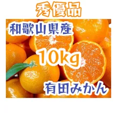 和歌山県産 有田みかん 秀優品 10kg
