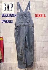GAP ギャップ ウルトラソフトデニム ホースシューオーバーオール S～M