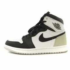 ナイキ NIKE AIR JORDAN 1 RETRO HIGH OG エアジョーダン1 ブリーチドコーラル スニーカー シューズ 26.0cm 黒 ブラック 白 ホワイト 555088-108 /HD 1104