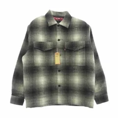 HideandSeek ハイドアンドシーク 23AW HS-100323 Melton Check CPO メルトン チェック シャツ ジャケット グレー系 オフホワイト系 XL【新古品】【未使用】【中古】のサムネイル
