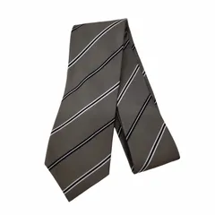 ブラックバレットバイニールバレット BLACKBARRETT by neil barrett シルク100％ ストライプネクタイ メンズ ONE SIZE のサムネイル