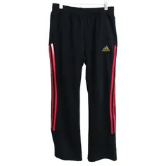 アディダス パンツ ボトムス ジャージ クライマライト サイドライン スポーツウエア レディース Sサイズ ネイビー adidas 【中古】
