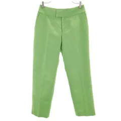 IENA イエナ スラックスパンツ 38 ライトグリーン レディース 古着