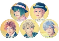 【中古】バッジ・ピンズ キービジュアル 缶バッジ5個セット 「Blu-ray/DVD MANKAI STAGE『A3!』Troupe LIVE～SUMMER 2021～」 アニメイト購入特典