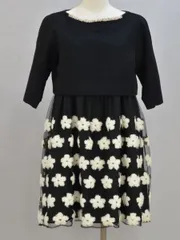 アナトリエ anatelier ジャケット&キャミワンピース/ドレス セットアップ 36サイズ ブラック レディース F-L5557のサムネイル