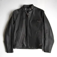 希少★shott レザージャケット ライダースジャケット ボアライナー付 34 ボアライナー付き完品！ショットschottスタンド立ち襟シングル