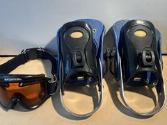 スキーブーツビンディングパーツアンドゴーグルセット　スノーボード　スキー　サングラス