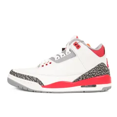 【新品】NIKE ナイキ サイズ:26.0cm / AIR JORDAN 3 RETRO FIRE RED (DN3707-160) / エアジョーダン3 レトロ / ホワイト ファイアレッド / US8 / スニーカー バッシュ シューズ 靴【メンズ】