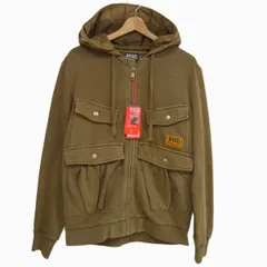 新品 定価42,900円◇DIESEL J-STOL 22aw スウェット パーカージャケット キルティング切り替え ブルゾン ディーゼル メンズ