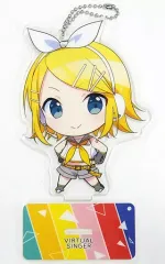 【中古】キーホルダー 鏡音リン アクリルスタンドキーチェーン 「セガ ラッキーくじ プロジェクトセカイ カラフルステージ! feat. 初音ミク Vol.3」 D賞