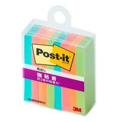 3M　スリーエム　Post-it　ポストイット　付箋　見出し　 45枚×8パッド　マルチカラー①　700SS-MC-1N