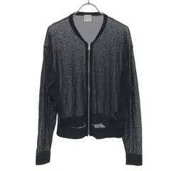 Paul Smith ポールスミス 24AW シアーニットブルゾン  ブラック Mのサムネイル