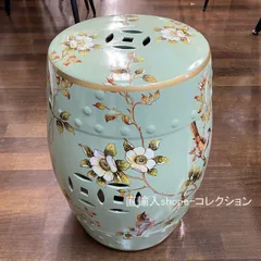 中国美術 シノワズリ様式 花模様 キャビネット 8段チェスト 李朝 緑 中国美術 シノワズリ様式 花模様 キャビネット 8段チェスト 李朝
