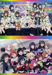 中古】クリアファイル 集合Ver. A4クリアファイル2枚セット 「くじ引き